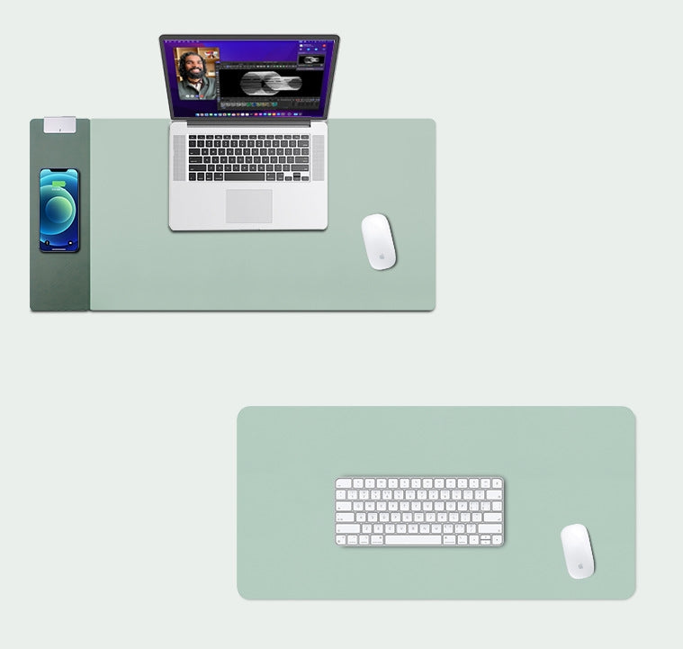 15W Wireless Charging Mouse Pad & Desk Mat