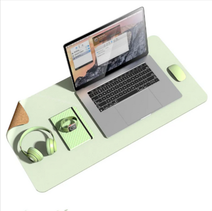 Cork Leather Desk Mouse Pad