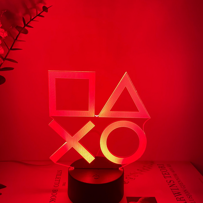 Creative Gamepad 3D LED Desk Lamp