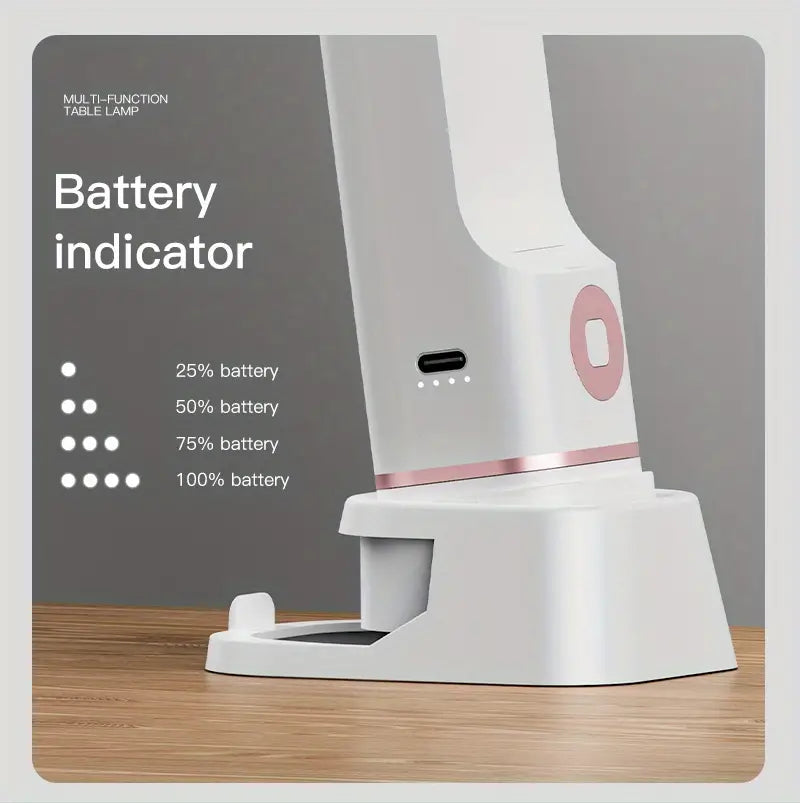 Multifunctional LED Reading Desk Lamp with Power Bank