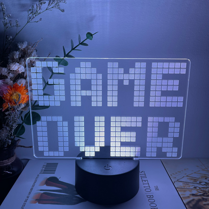 Creative Gamepad 3D LED Desk Lamp