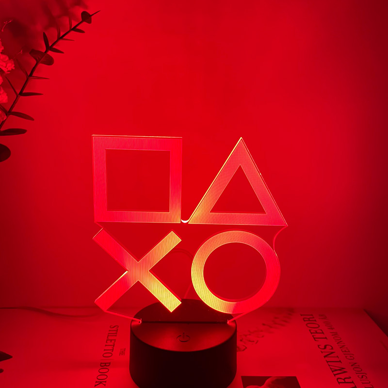 Creative Gamepad 3D LED Desk Lamp