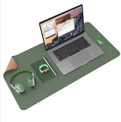 Cork Leather Desk Mouse Pad