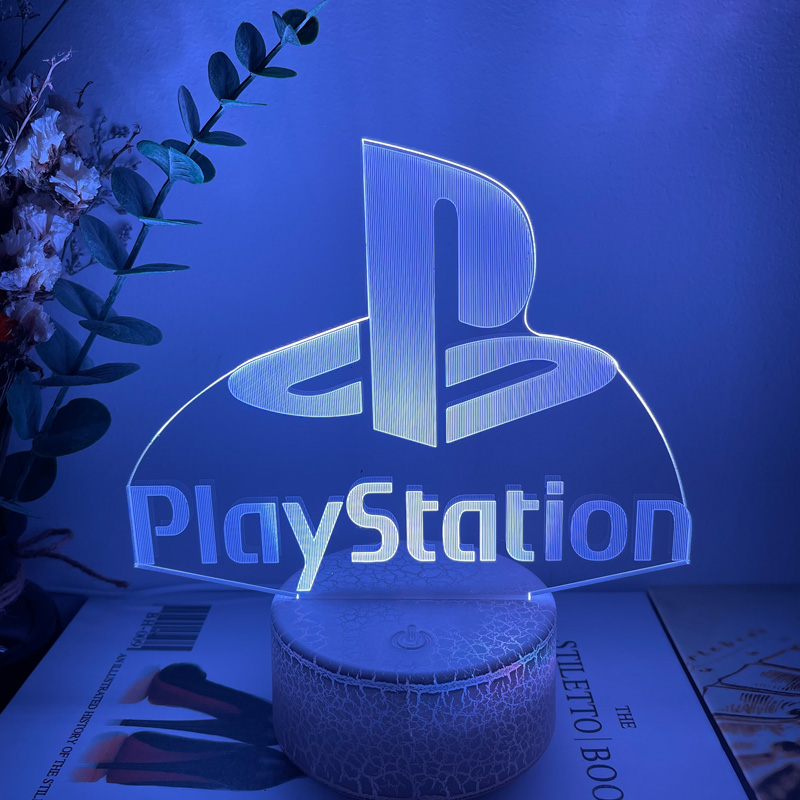 Creative Gamepad 3D LED Desk Lamp