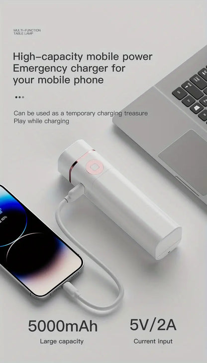 Multifunctional LED Reading Desk Lamp with Power Bank